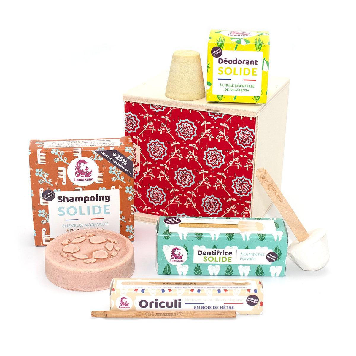 Coffret cadeau zéro déchet l'essentiel