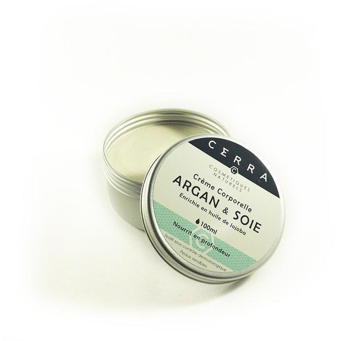 cerra Crème corps Crème corporelle Argan et Soie - Mains et zones sèches