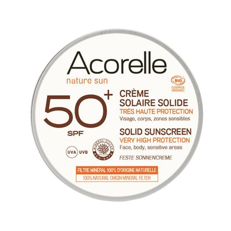 Crème solaire solide SPF50+
