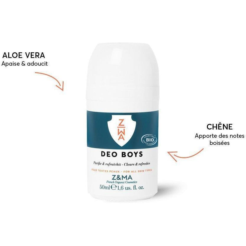 Z&MA Déodorant homme Déo Boys de Z&MA