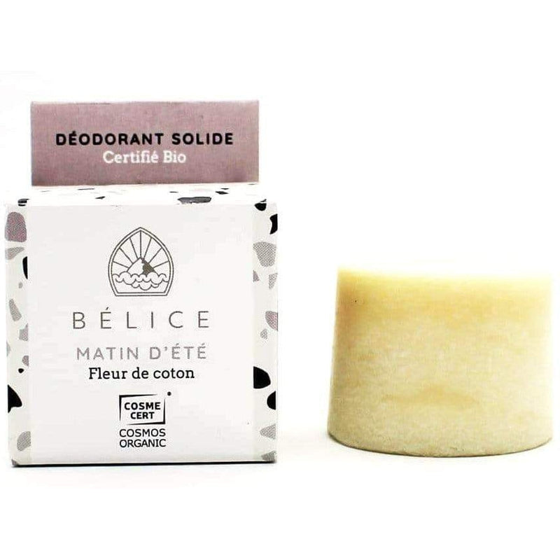Bélice Déodorant solide Déodorant Solide Matin d’Été - fleur de Coton