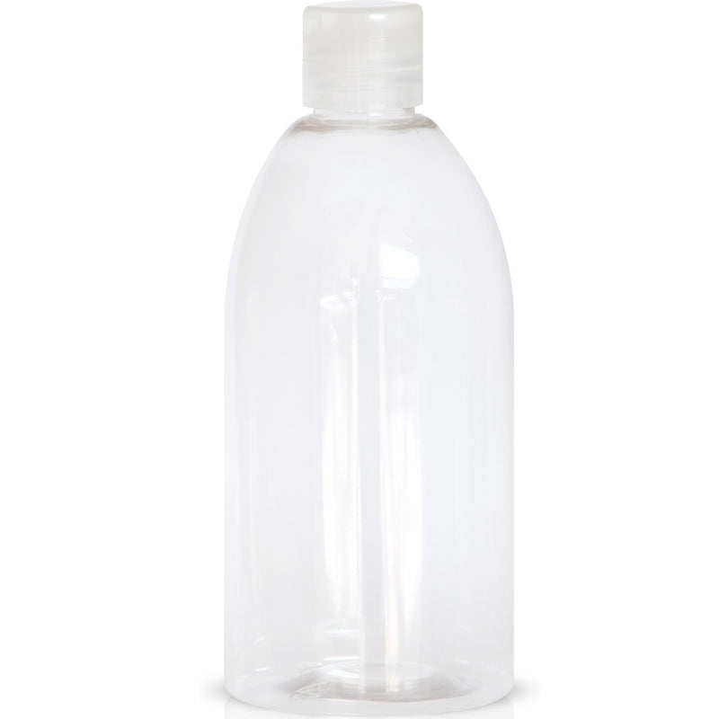 Flacon 500ml transparent avec capsule