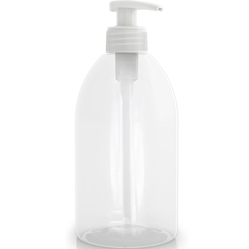 Flacon 500ml transparent avec pompe