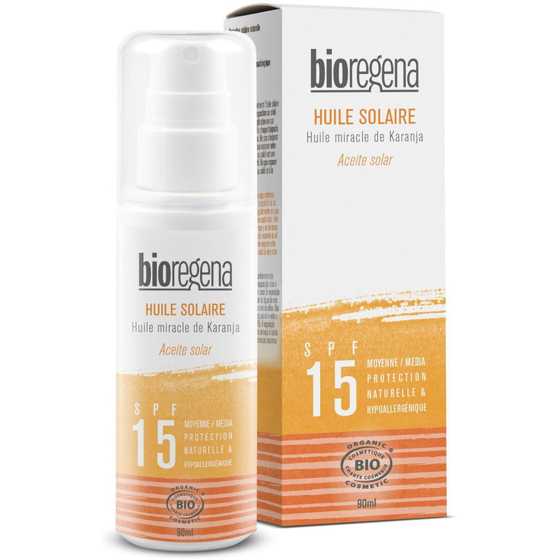Bioregena Crème solaire Huile Solaire Bio SPF15