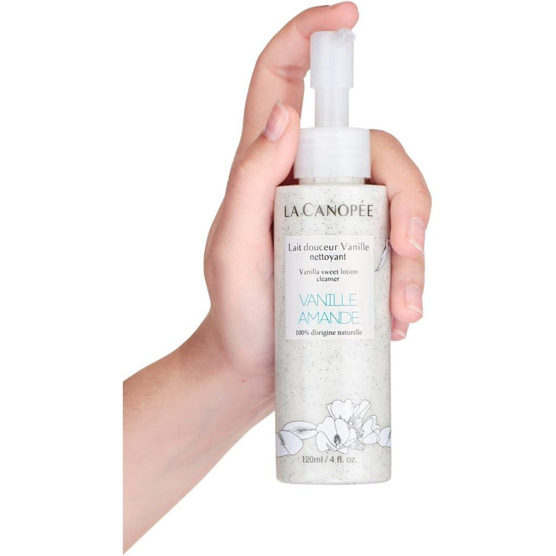 Lait douceur vanille nettoyant et démaquillant