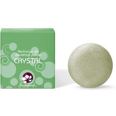Pachamamaï Recharge Dentifrice solide Recharge - Dentifrice Solide Anti-Tartre Vegan - Crystal
