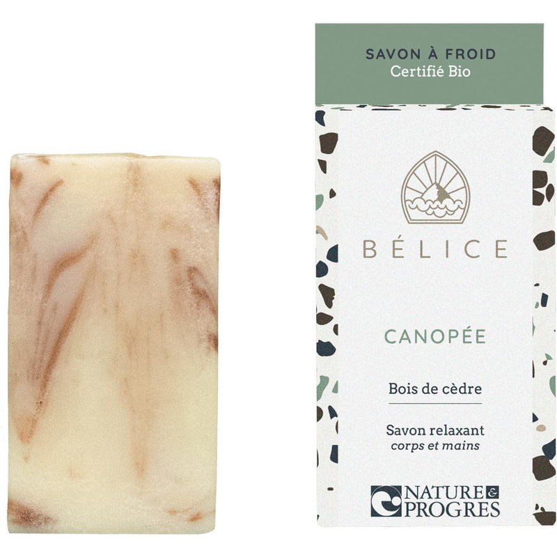Savon à froid parfumé au bois de cèdre - canopée