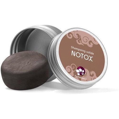 Pachamamaï Shampoing solide Shampoing format voyage NOTOX boite métal