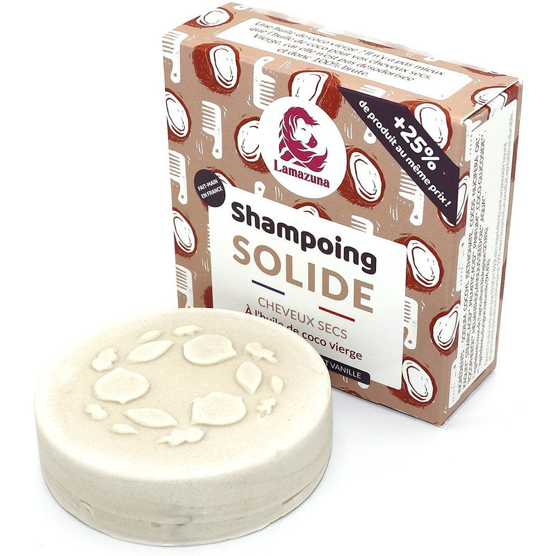 Shampoing solide cheveux secs - coco