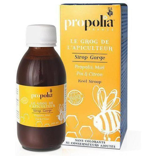 Propolia Sirop gorge Sirop Gorge Propolis Miel Pin Citron