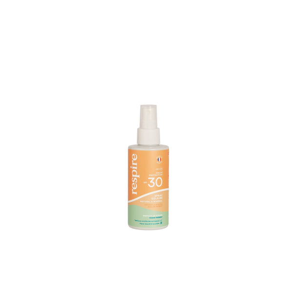 Spray solaire minéral SPF30 certifié bio