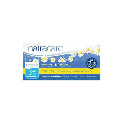 Natracare Tampon Tampon Bio super avec applicateur x16
